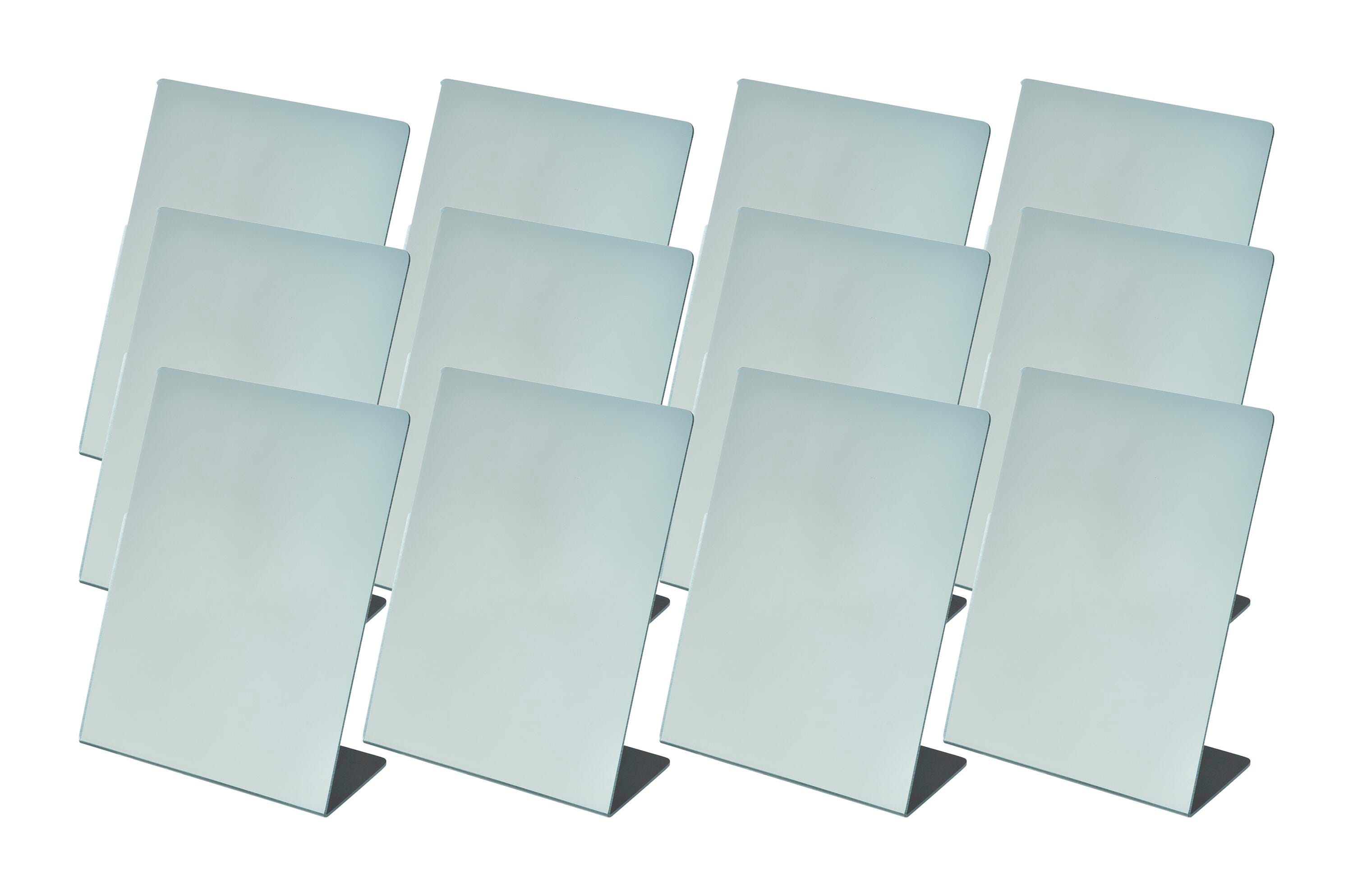 Sax Single Sided Self-Portrait Mirror with Base, 8-1/2 x 11 Inches, Pack of 12 405596